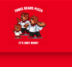 Three Bears Pizza logo